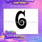 Free Black Letter G Free Swirl Initial Fonts Free SVG - Instant Download