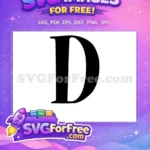 Free Number 1 Font Free Alphabet Initial Free SVG - Instant Download