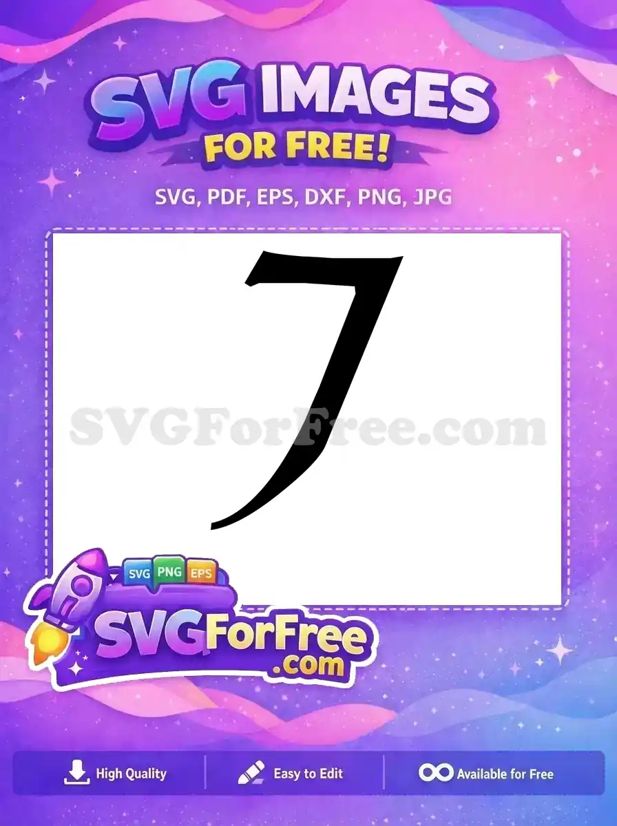 Free Black Number Seven Free Bold Fonts Free SVG