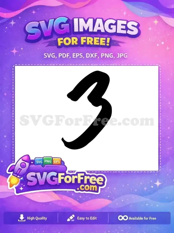 Free Black Bold Number 3 Free Font Typeface Free SVG Free Black Bold Number 3 Free Font Typeface Free SVG