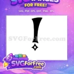 Free Number One Free Black Font First Free SVG 2 - Instant Download