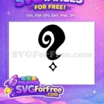 Free Glyph One Free Questionmark Fonts 1 Free SVG - Instant Download