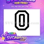 Free Ohio State Buckeyes Font Free Number 1 Fonts Free SVG - Instant Download