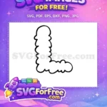 Free Letter L Free Caterpillar Fonts Alphabet Free SVG 2 - Instant Download
