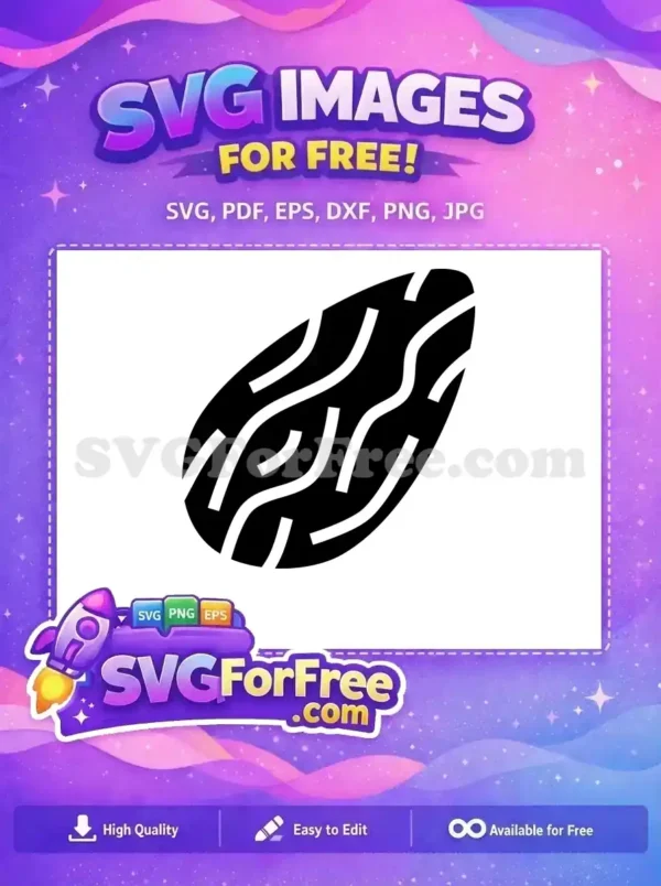 Free Almond Silhouette Free Nut Design Food Free SVG