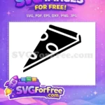 Free Pepperoni Slice Free Tasty Pizza Food Free SVG - Instant Download