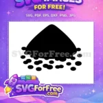 Free Black Powder Free Pile Baking Ingredient Free SVG - Instant Download