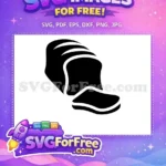 Free Sliced Loaf Free Bread Food Silhouette Free SVG - Instant Download
