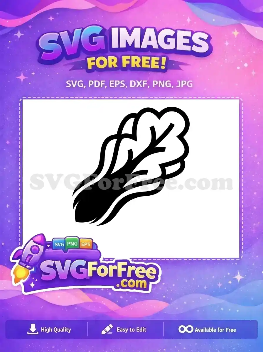 Free Leafy Greens Free Healthy Food Silhouette Free SVG