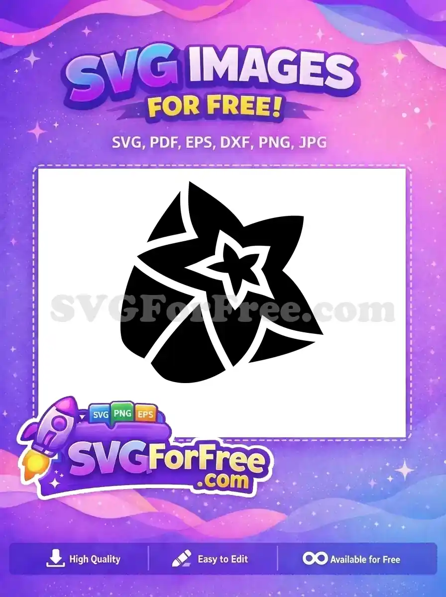 Free Black Starfruit Free Silhouette Food Free SVG