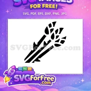 Free Black Asparagus Free Vegetable Silhouette Food Free SVG