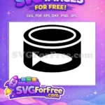 Free Sardine Silhouette Free Canned Fish Food Free SVG - Instant Download