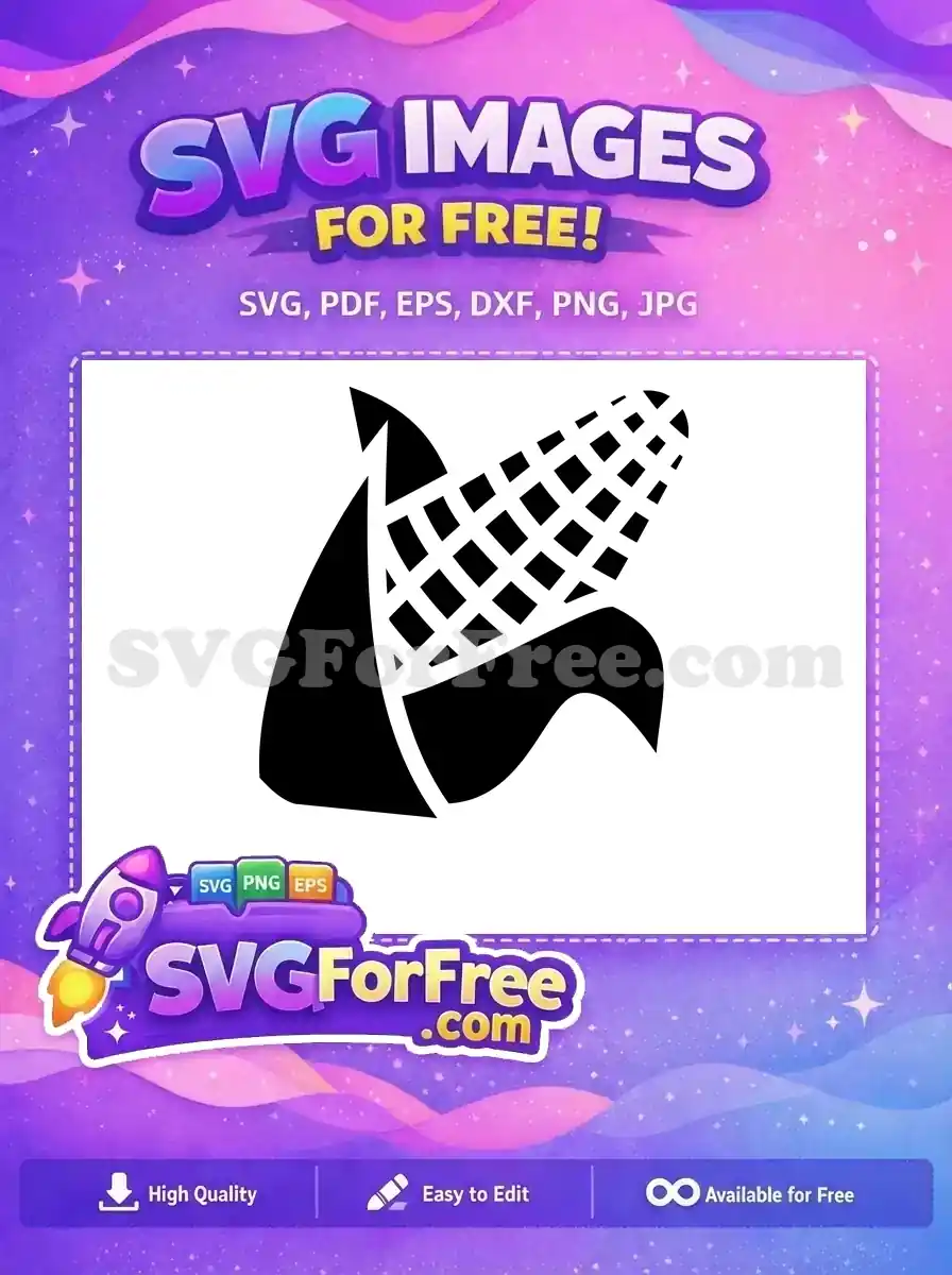 Free Corn Cob Free Food Silhouette Thanksgiving Free SVG
