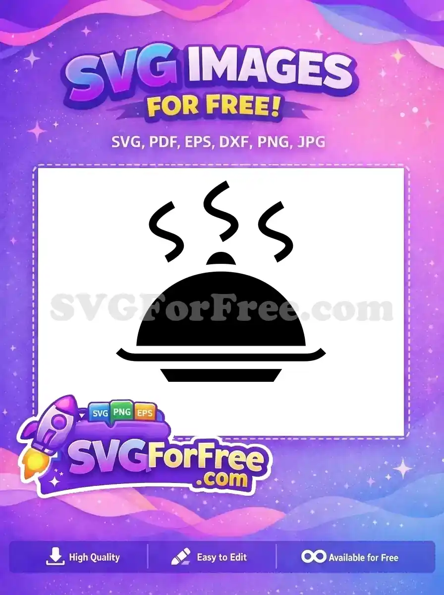 Free Steaming Food Free Restaurant Dish Food Free SVG