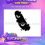 Free Cucumber Silhouette Free Pickled Food Free Vector SVG - Instant Download