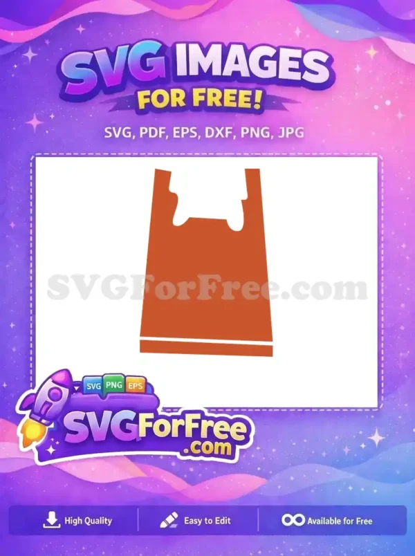 Free Brown Shopping Free Grocery Bag Free Food SVG