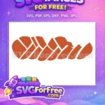 Free Orange Sliced Loaf Free Food Kitchenware Free SVG - Instant Download
