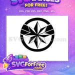 Free Football Free Mom Star Symbol Free SVG - Instant Download