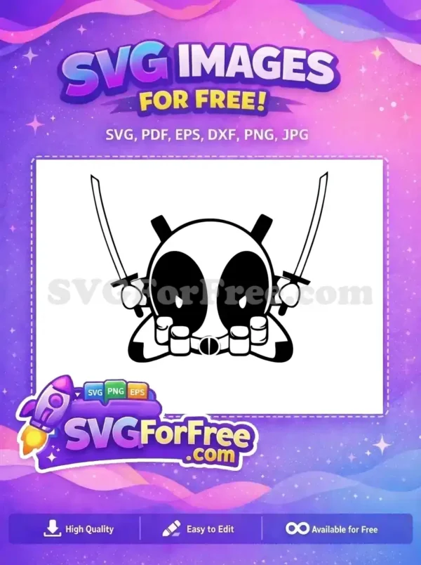 Free Deadpool Swords Free Ninja Football MOM Free SVG