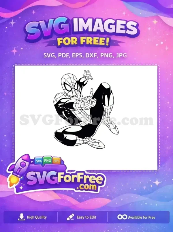 Free Spiderman Web Free Victory Pose Marvel Free SVG Free Spiderman Web Free Victory Pose Marvel Free SVG
