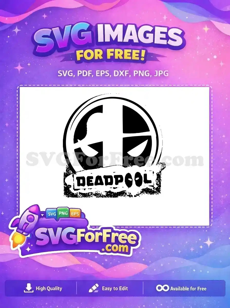 Free Deadpool Football MOM Free Distressed Deadpool Movie Free SVG