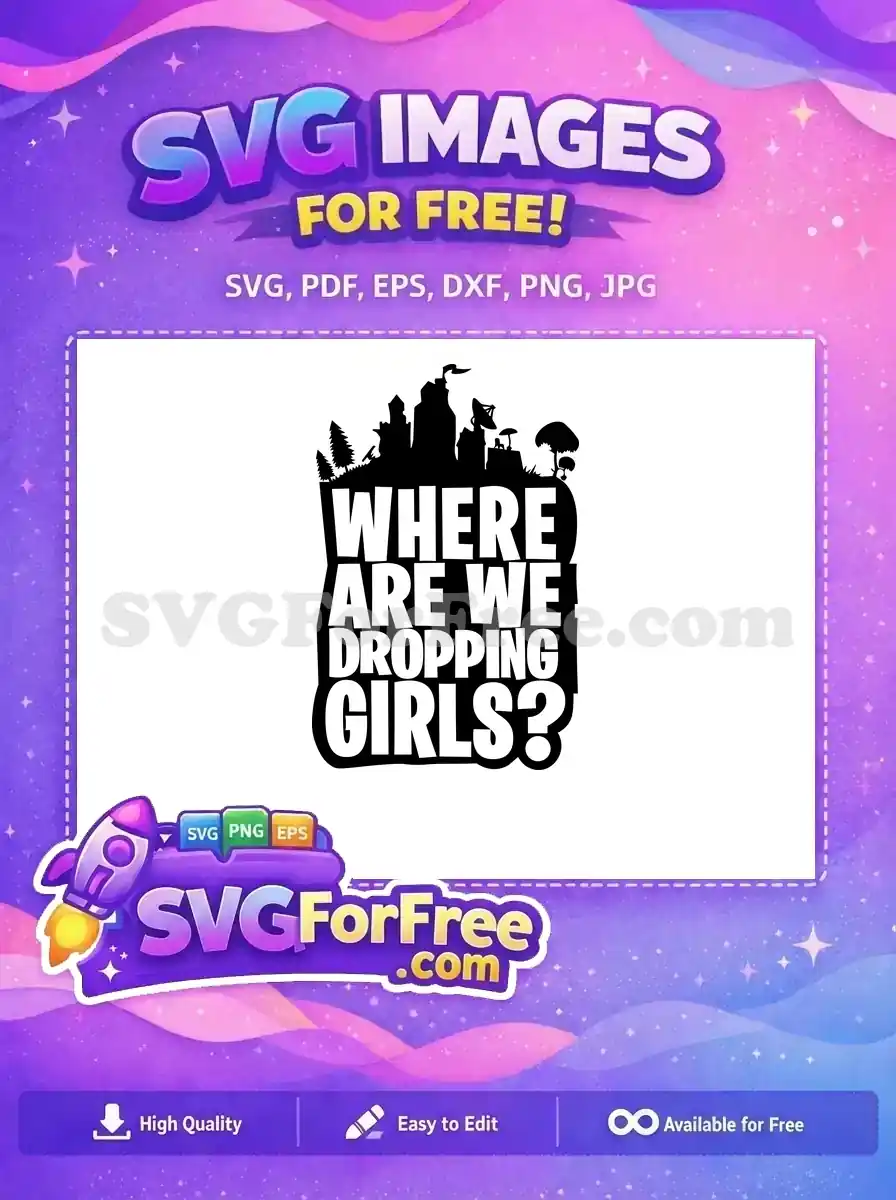 Free Fortnite Character Silhouette Free Victory Royale Dance Free SVG