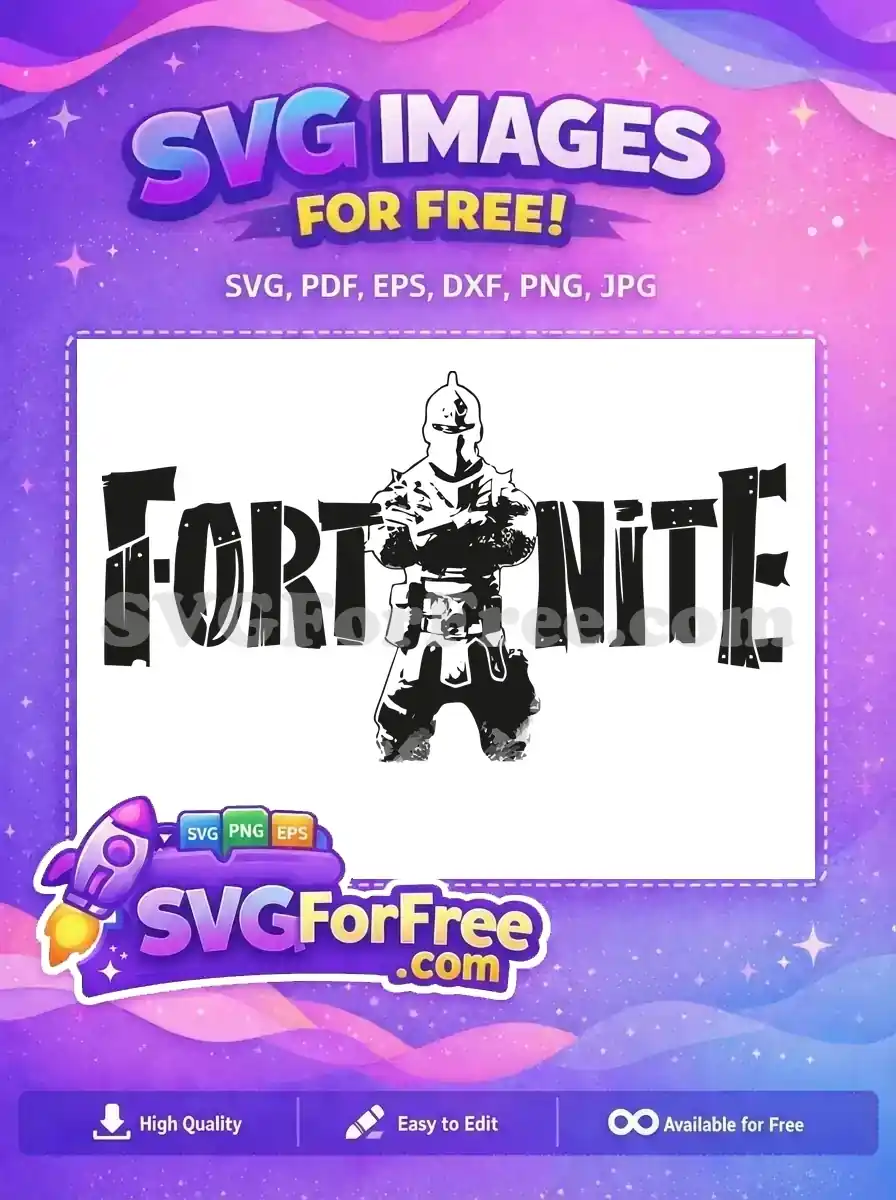 Free Black Knight Free Arms Crossed Fortnite Free SVG 2