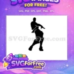 Free Silhouette Dance Free Pose Fortnite Free SVG - Instant Download