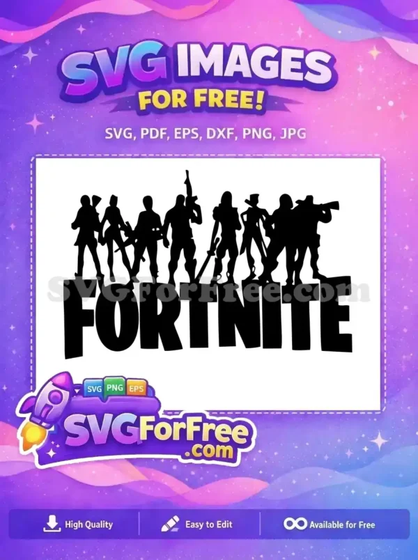 Free Silhouette Characters Free Battle Royale Game Fortnite Free SVG Free Silhouette Characters Free Battle Royale Game Fortnite Free SVG