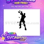 Free Money Toss Free Silhouette Fortnite Free SVG 1 - Instant Download