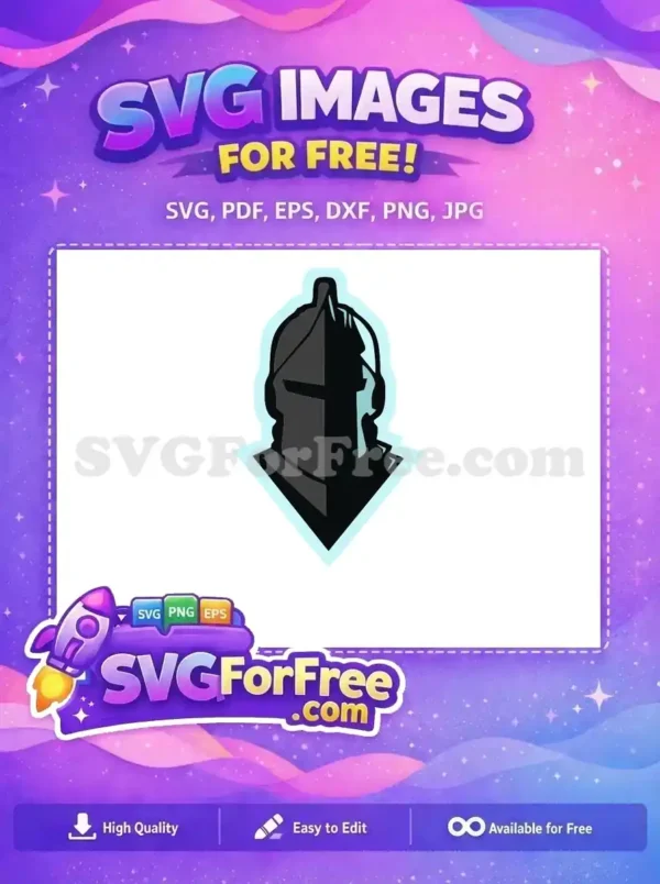 Free Dark Knight Helmet Free Detailed Armor Fortnite Free SVG