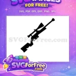 Free Sniper Rifle Free Weapon Fortnite Free SVG 1 - Instant Download
