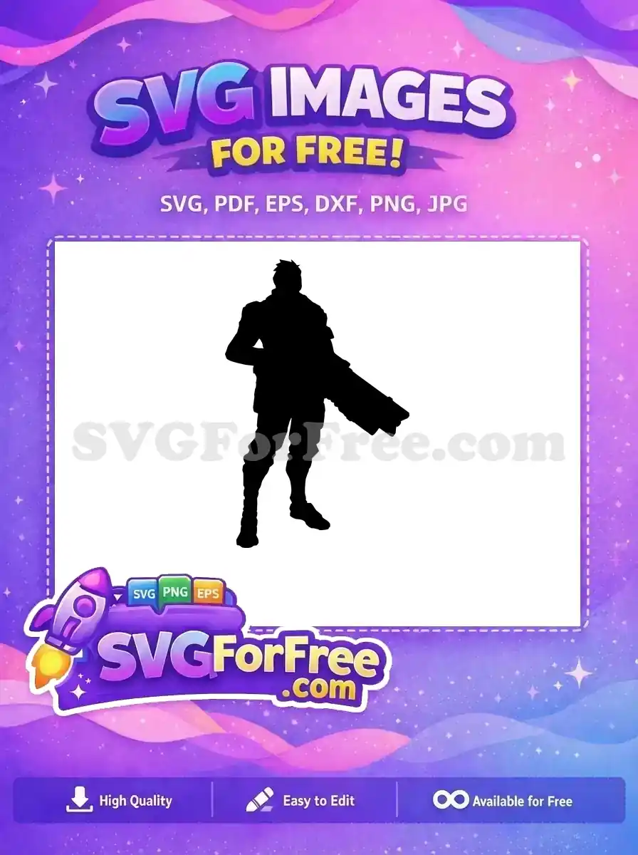 Free Default Skin Free Fortnite Character Fortnite Free SVG