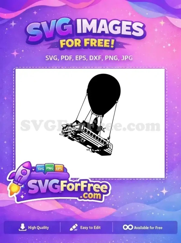 Free Battle Bus Free Glider Fortnite Free SVG