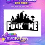 Free Fortnite Silhouette Free Risky Reels Scene Fortnite Free SVG - Instant Download