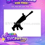 Free Black Rifle Free Fortnite Scar Fortnite Free SVG - Instant Download