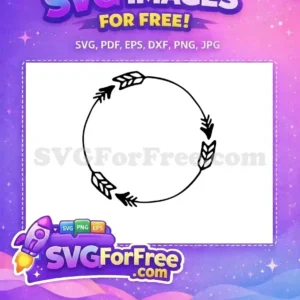 Free Arrow Frame Free Circle Border Frames Free SVG Free Arrow Frame Free Circle Border Frames Free SVG