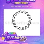 Free Heart Arrow Free Frames Valentine Graphic Free SVG - Instant Download