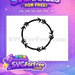 Free Circular Arrows Free Repeating Frame Border Free SVG - Instant Download