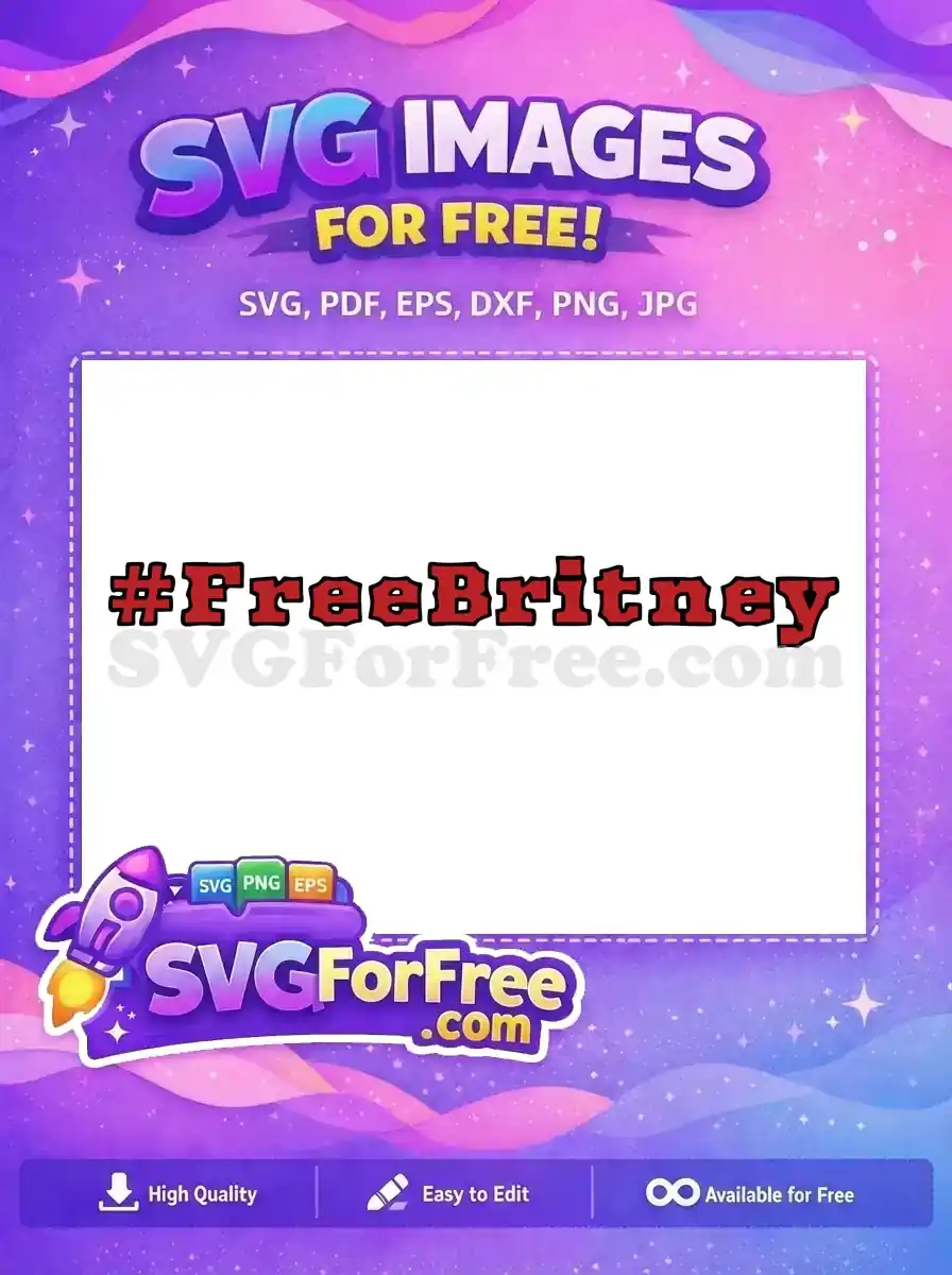Free Red Grunge Font Free Britney Movement Free SVG