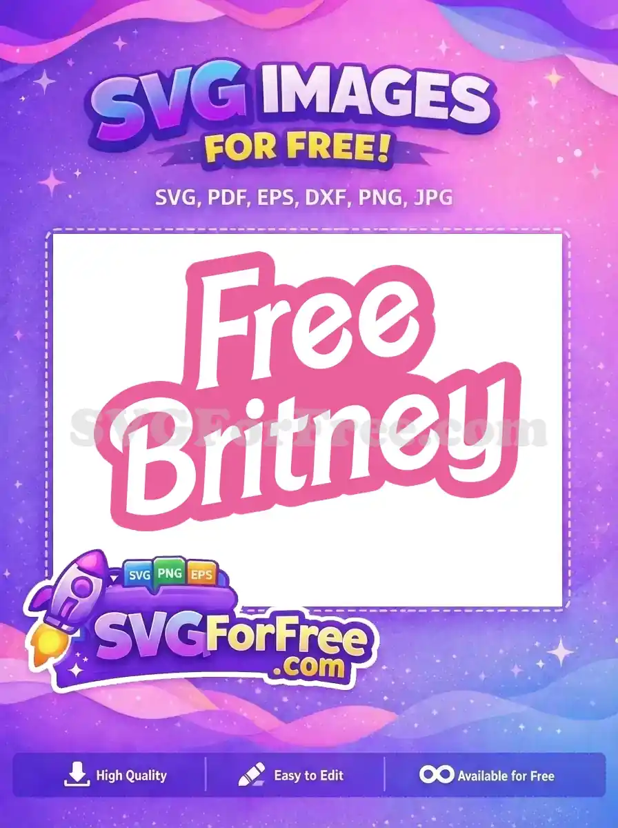 Free Pink Free Britney Movement Trending Free SVG