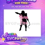 Free Silhouette Whip Free Heels Britney Free SVG - Instant Download