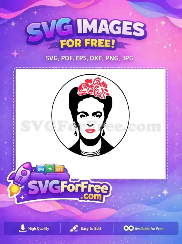 Free Red Roses Free Dangle Earrings Frida Kahlo Free SVG Free Red Roses Free Dangle Earrings Frida Kahlo Free SVG