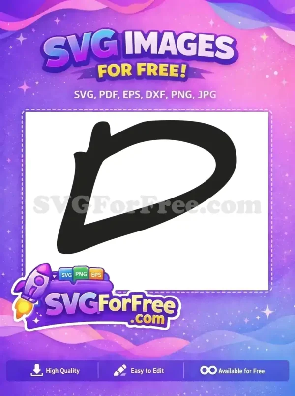 Free Letter D Font Free Friends TV Show Free SVG