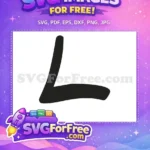 Free Monica Door Free Initial L Friends TV Free SVG - Instant Download