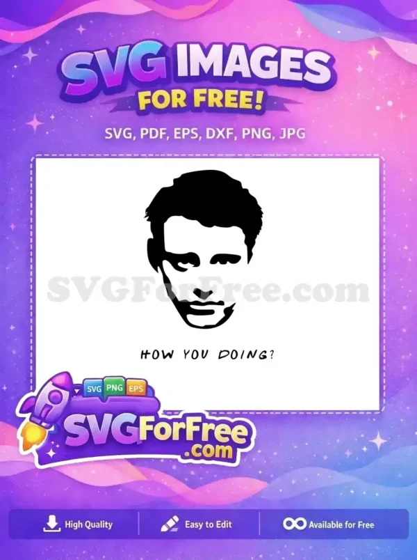 Free Black Haired Joey Free Line Art Friends TV Show Free SVG Free Black Haired Joey Free Line Art Friends TV Show Free SVG