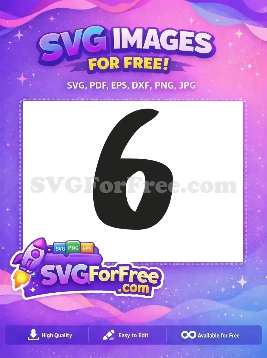 Free Number Six Free Central Perk Friends Free SVG