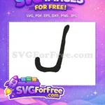 Free Hockey Stick Free Silhouette Friends TV Show Free SVG - Instant Download
