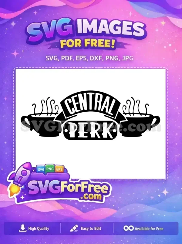 Free Friends TV Show Free Silhouette Free Friends TV Show SVG