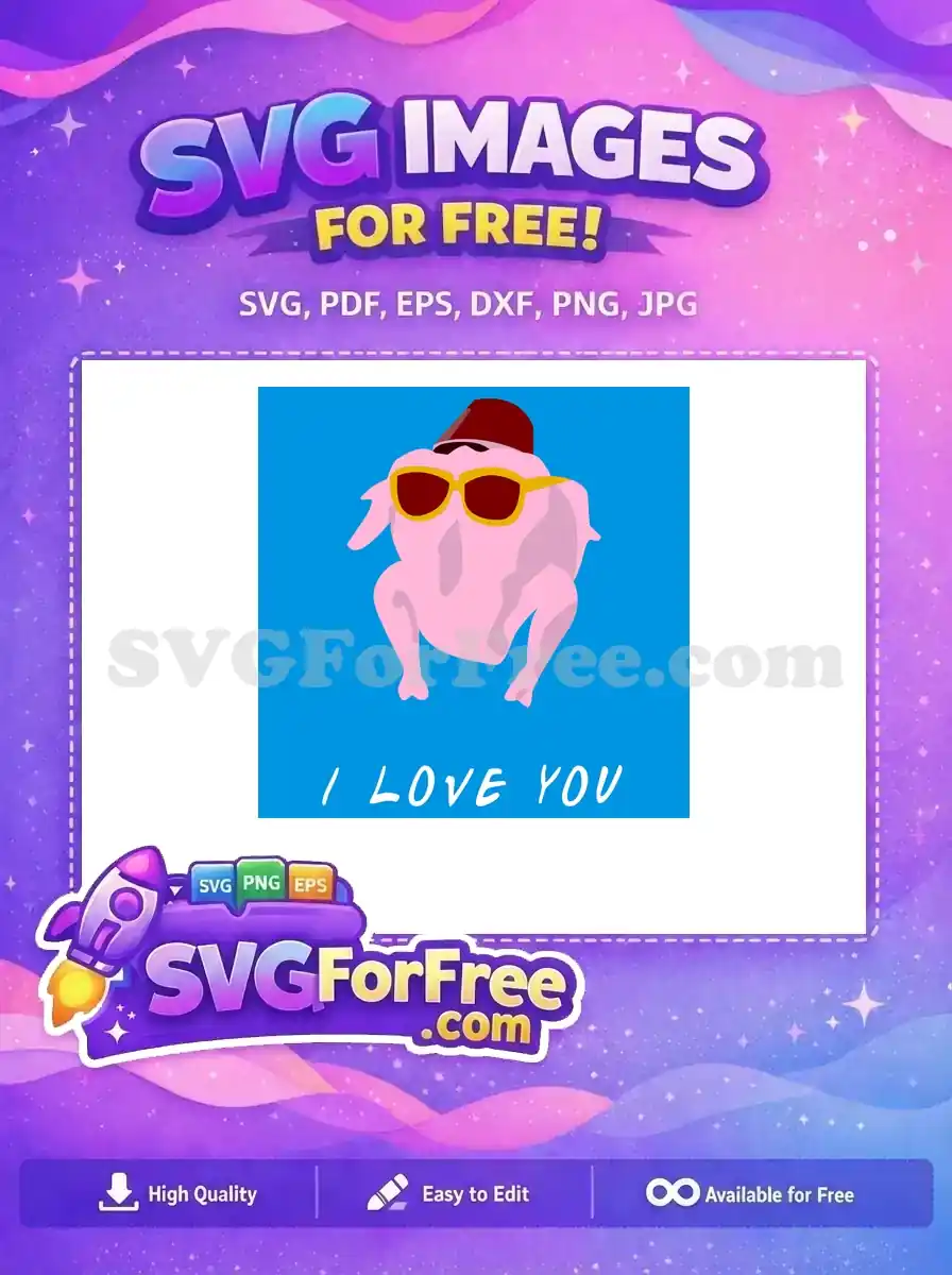Free Turkey Sunglasses Free Bucket Hat Friends TV Show Free SVG